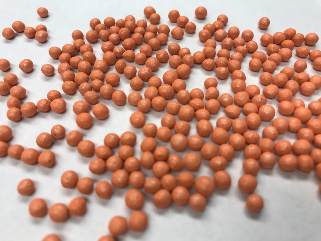 Header images with pellets